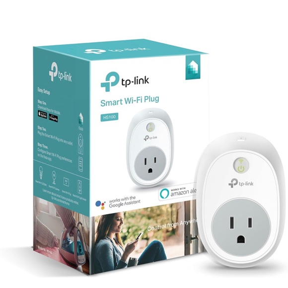 Kasa Smart HS100 WiFi Smart Plug, Classic 1-Pack, White - Picture 1 of 5